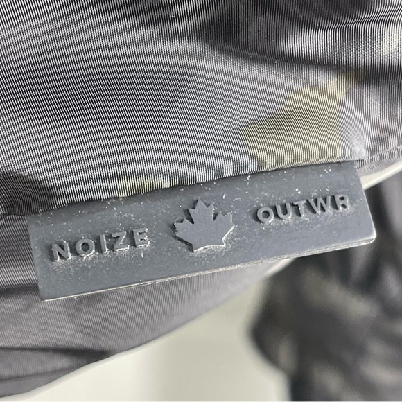 NOIZE Regular Fit Hooded Bomber Jacket Men Size Large - Picture 10 of 16